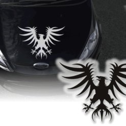 Adler Embleme Zeichen Autotattoo