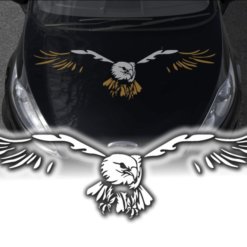 Auto Aufkleber Adler Motorhaube Pkw A301