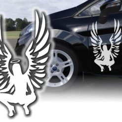 Auto Aufkleber Angel Sticker Engel Seitenaufkleber Schutzengel