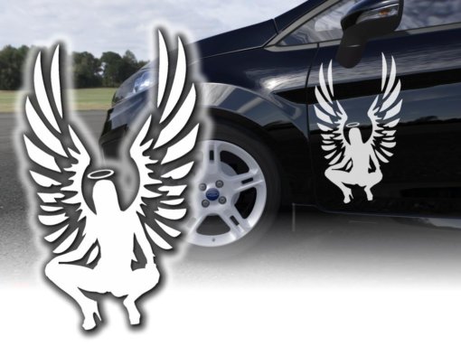 Auto Aufkleber Angel Sticker Engel Seitenaufkleber Schutzengel