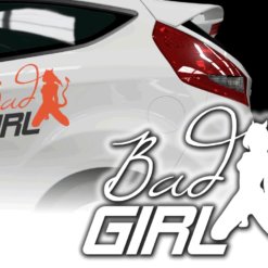 Auto Aufkleber Bad Girl Sticker Kleber A137
