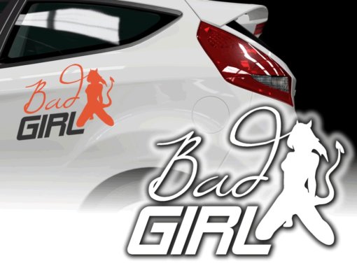 Auto Aufkleber Bad Girl Sticker Kleber A137