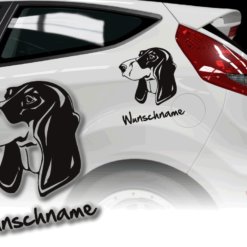 Auto Aufkleber Berner Laufhund