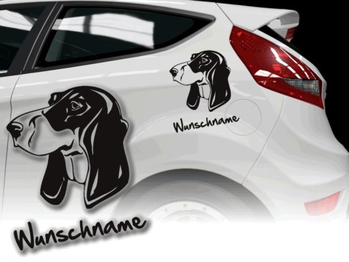 Auto Aufkleber Berner Laufhund