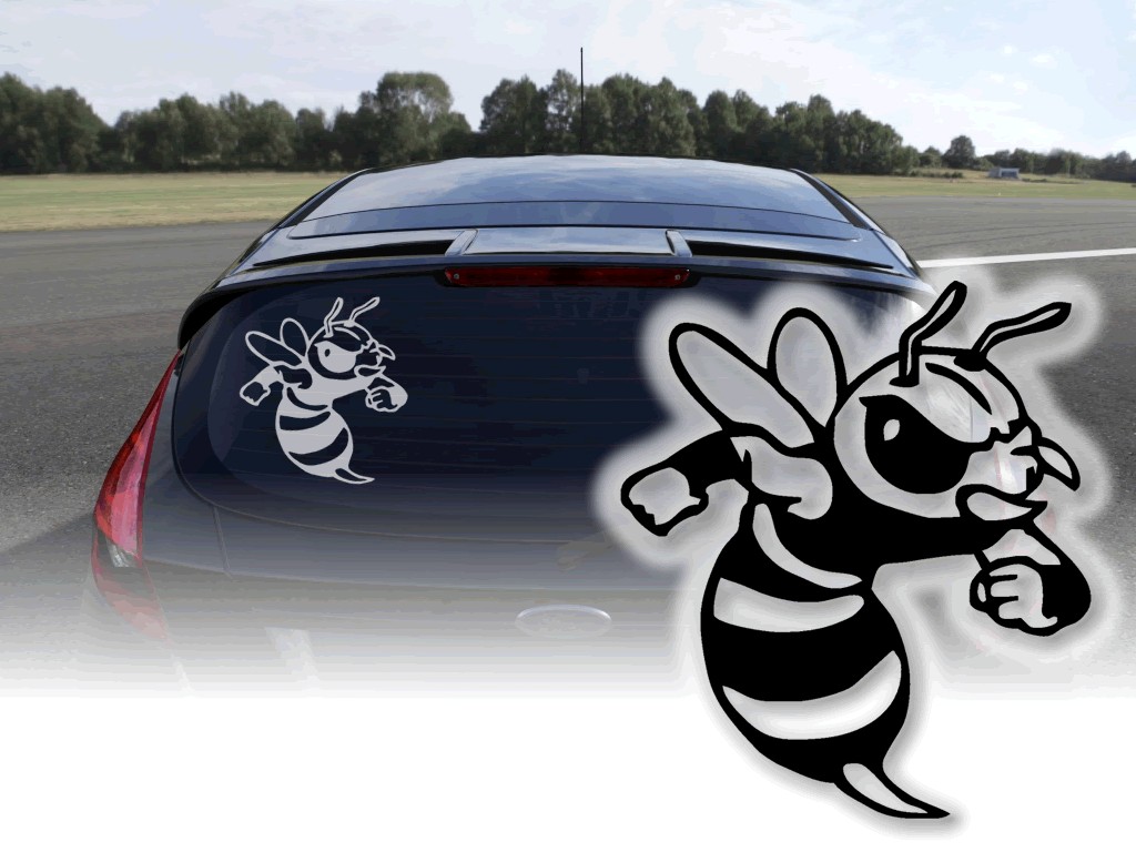 Auto Aufkleber Biene Autoaufkleber Bienen Sticker Bee 🔥 ohne