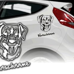 Auto Aufkleber Österreichischer Pinscher Austrian