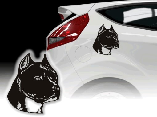 Auto Aufkleber Pitbull Autoaufkleber Sticker