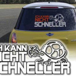 Auto Aufkleber Schneller Kofferraum Sticker A135