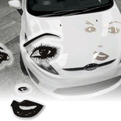 Auto Aufkleber Sexy Gesicht Frau Augen Autosticker Sticker