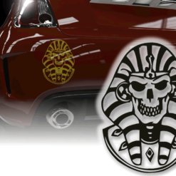 Auto Aufkleber Skull Pharao Sticker Autosticker