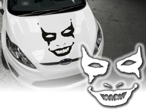 Autoaufkleber Joker Sticker Horror