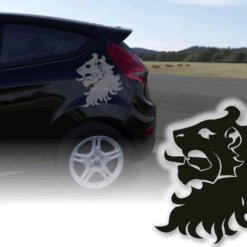 Autoaufkleber Löwe Loewe Zeichen Emblem Sticker Autotattoo Aufkleber