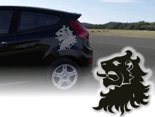 Autoaufkleber Löwe Loewe Zeichen Emblem Sticker Autotattoo Aufkleber