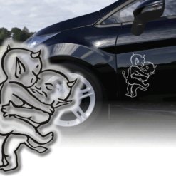 Autoaufkleber Sexy Teufelchen Sticker