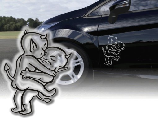 Autoaufkleber Sexy Teufelchen Sticker