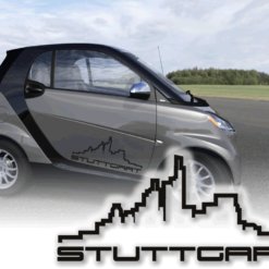 Autotattoo Stuttgart Autosticker Smart Heckscheibe Aufkleber
