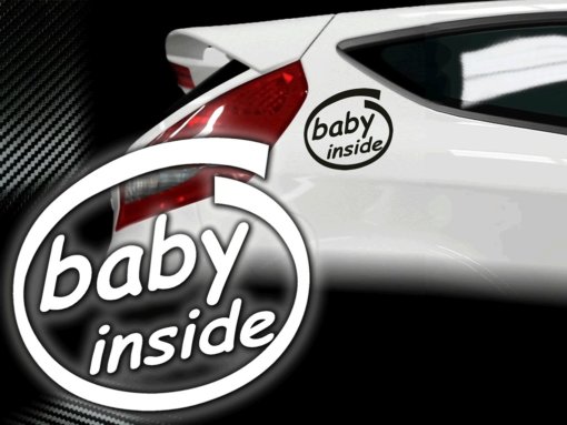 Baby Sticker Inside