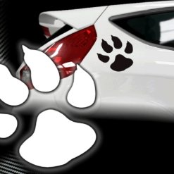 Hunde Autoaufkleber Hundetatze