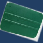 Kunstoff Rakel - Verklebehilfe für Aufkleber und Wandtattoos