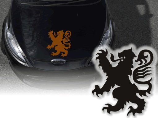 Löwen Embleme Zeichen Autosticker