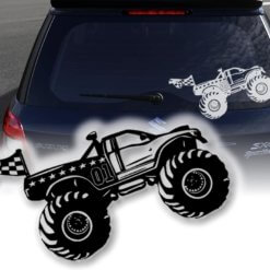 Monstertruck Sticker Autoaufkleber