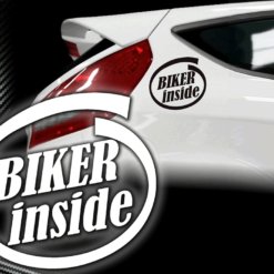 Motorrad Autosticker Biker