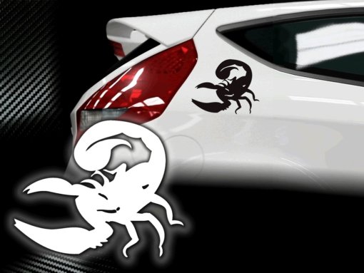 Skorpion Autosticker Kaiserskorpion