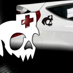 Skull Sticker Krankenschwester