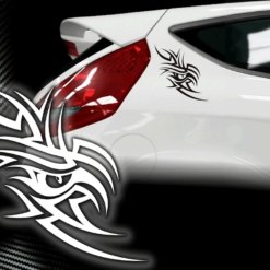 Tribal Autosticker Auge