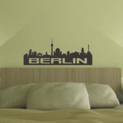 Wandtattoo Berlin Skyline Inline