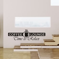 Wandtattoo Kaffee Lounge