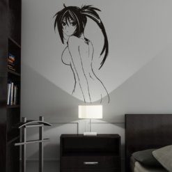 Wandtattoo Manga Schlafzimmer