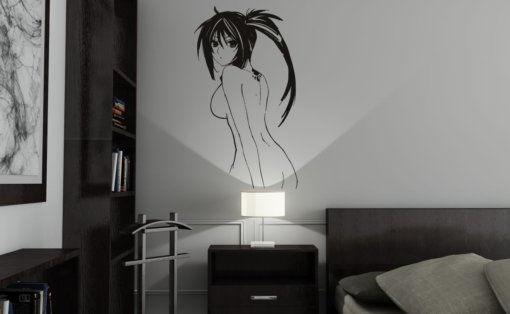Wandtattoo Manga Schlafzimmer