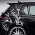 Aufkleber Flammen Feuer